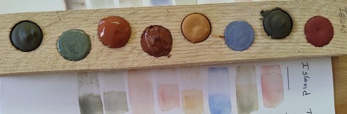 Island Watercolor Palette